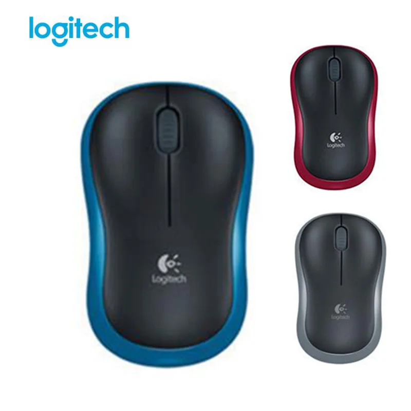 En Ligne Souris sans fil Logitech M185 originale 1000DPI ordinateur de bureau récepteur USB Nano pour ordinateur portable ordinateur de bureau souris de jeu maison et bureau