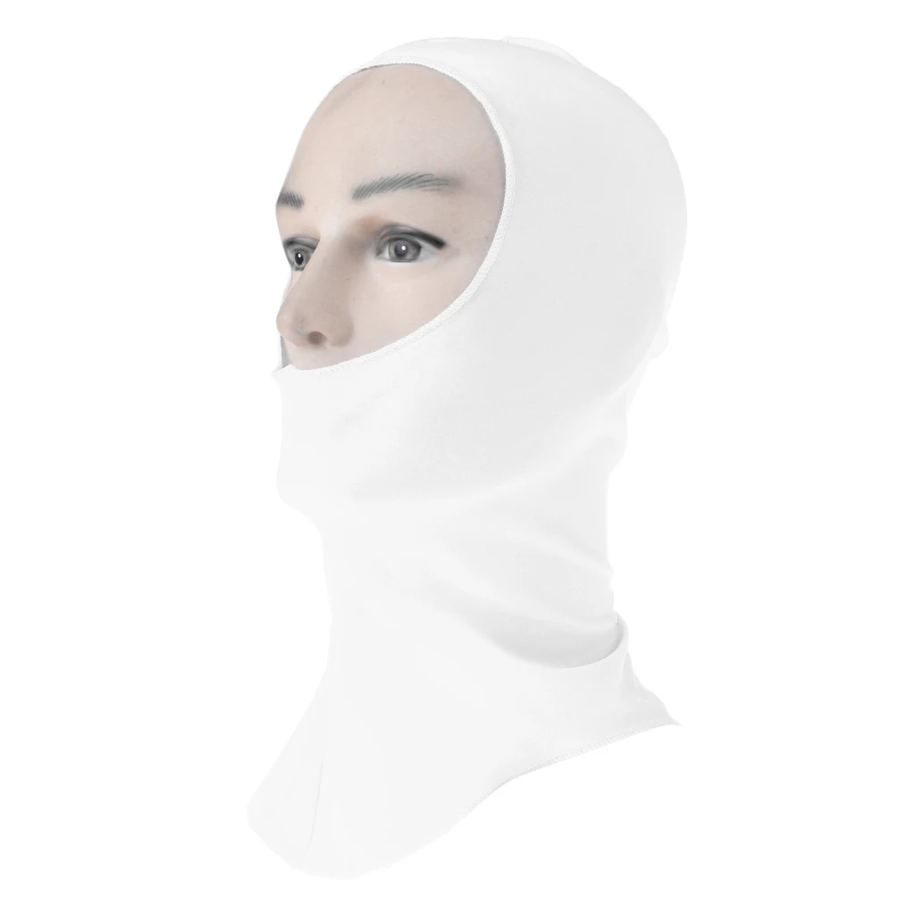 High Elastic Snorkeling Swim Cap UPF 50+ UV Protection Sunblock Face Mask Head Neck Cover for Men Women