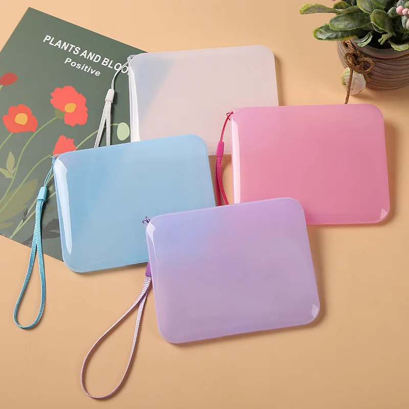 

Translucent mask storage box Mask Clip with Rope Outdoor Travel Portable Mask Case Save Masks Box Student mask organizer