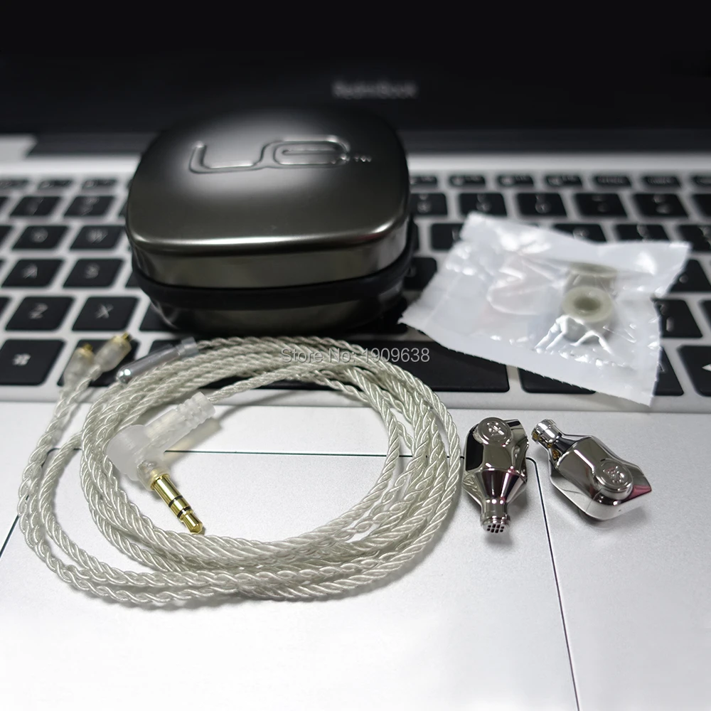 ALO Audio Campfire ATLAS Metal Earplugs 10mm Dynamic Driver in Ear Earphone Pure silver Cable for Audiophile Musician