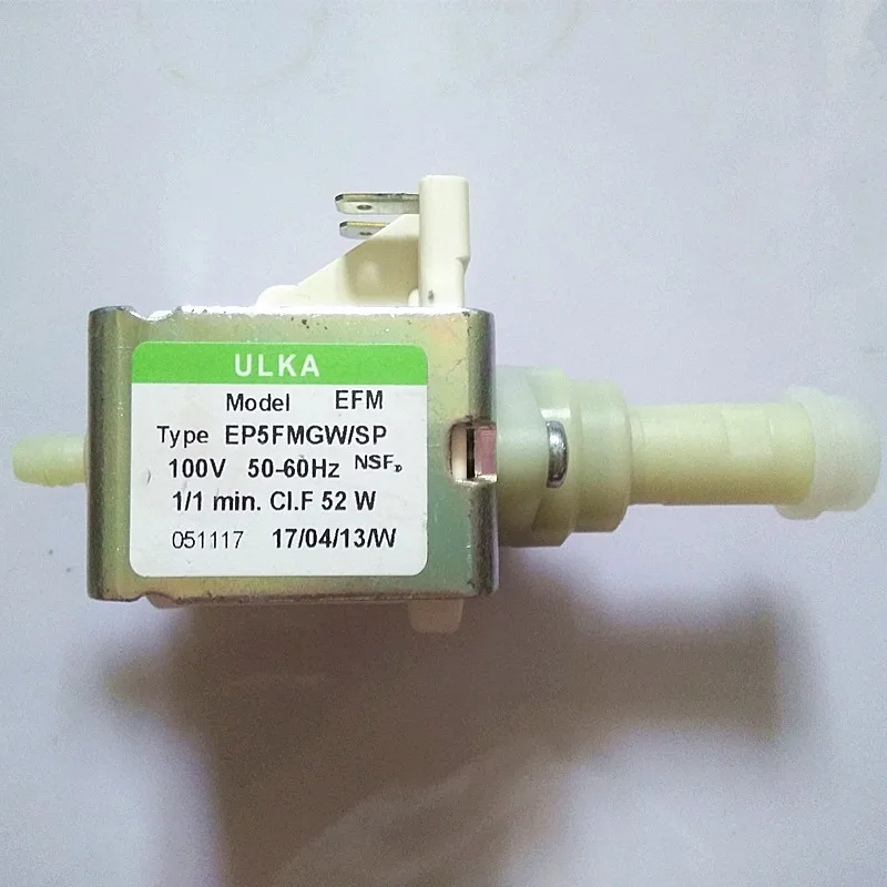 

Genuine ulka coffee maker water pump model ep5 voltage 100V-50-60Hz power -52W