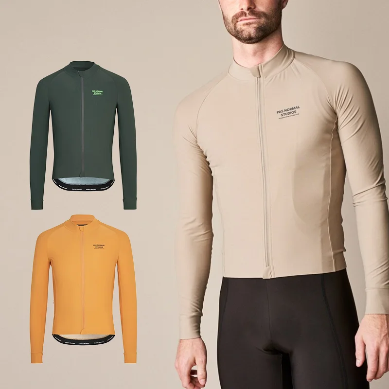 

PNS 2020 long sleeve men's cycling jersey mountain bike road bike jersey stripe breathable mountain bike jersey Maillot Ciclismo