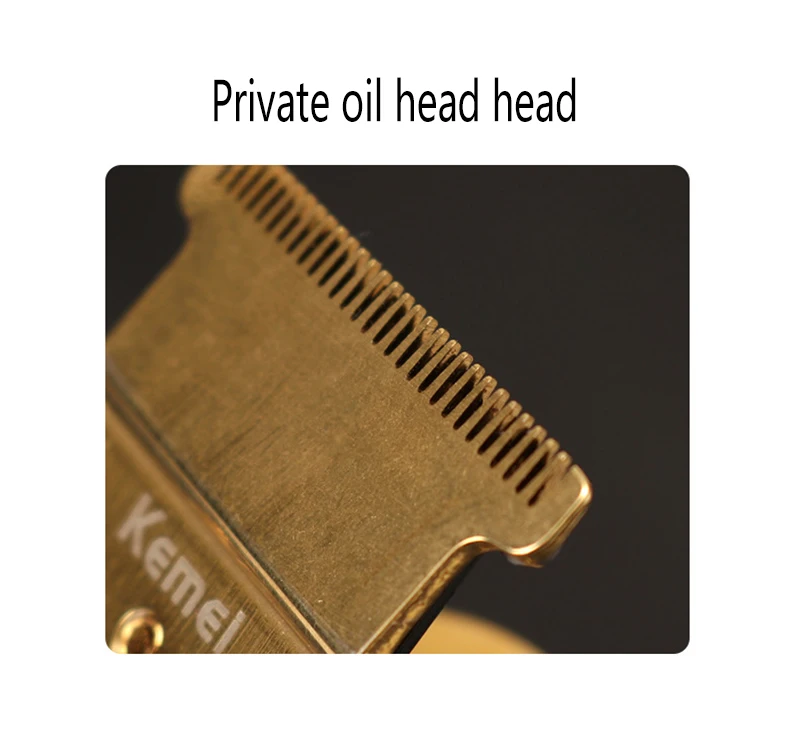 Kemei Pro Li T-Outlinergtx Cordless Hair Trimmer professional Hair Clipper Men beard Haircut Machine Barber Edge Pivot Motor-4