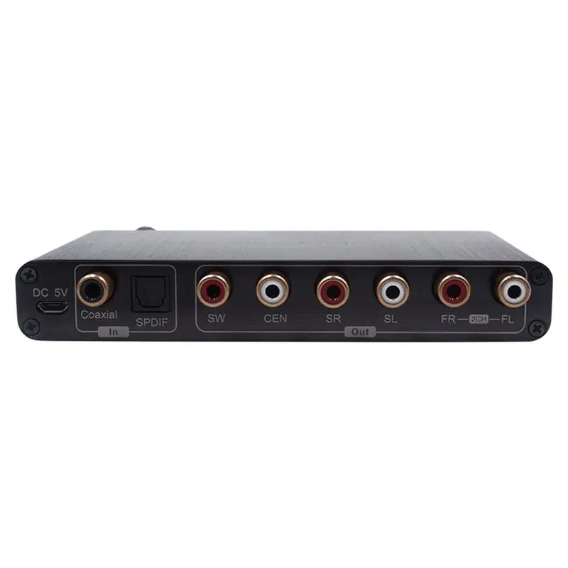 5.1ch цифровой аудио конвертер DTS/AC3 Dolby декодирование SPDIF вход в 5,1