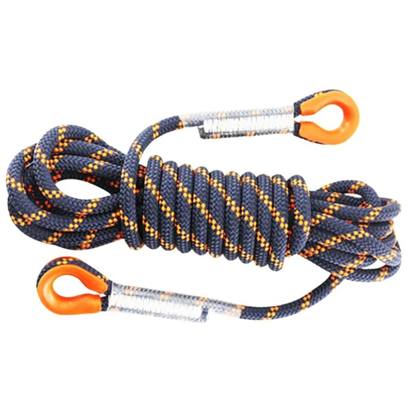 8mm 30 meters Fire Rescue Rock Tree Climbing Safety Auxiliary Cord Rope Gear 