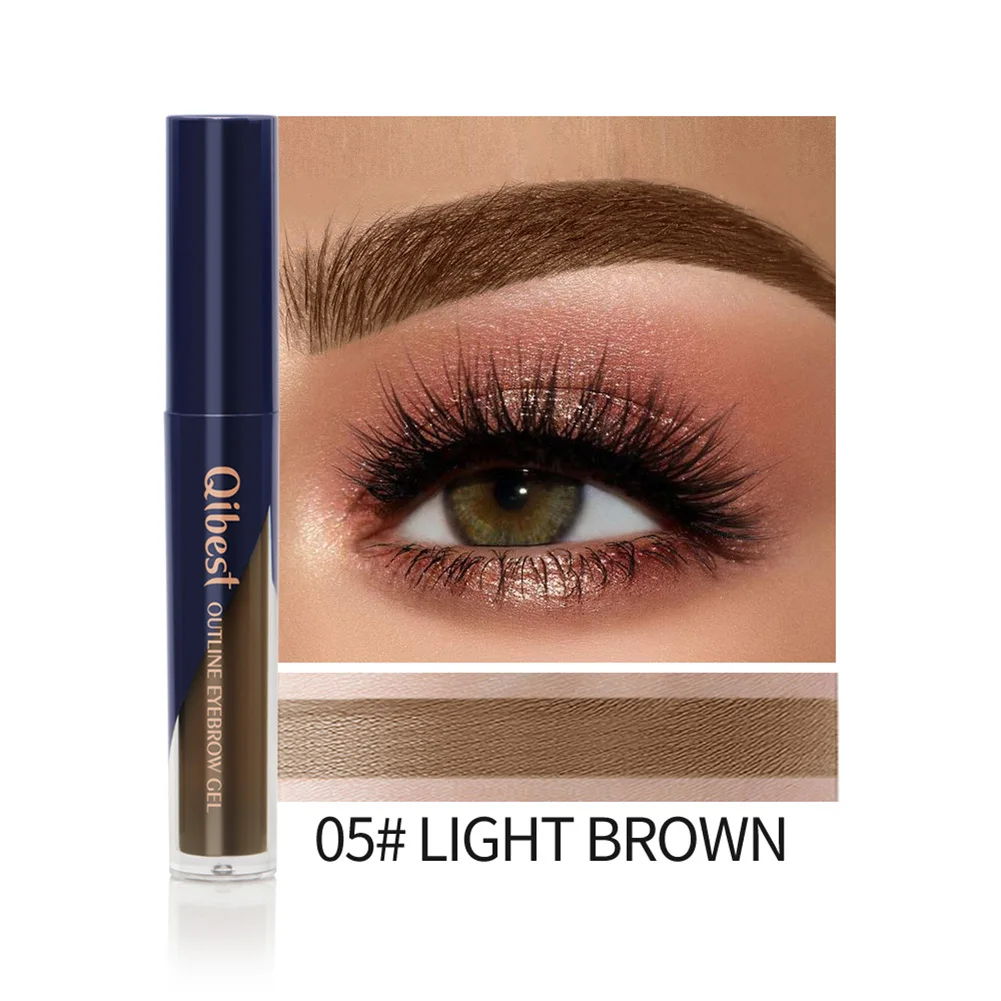 05light browm Краска для бровей плотная трехмерная прочная водостойкая краска для бровей MV99 - Цвет: 05light browm