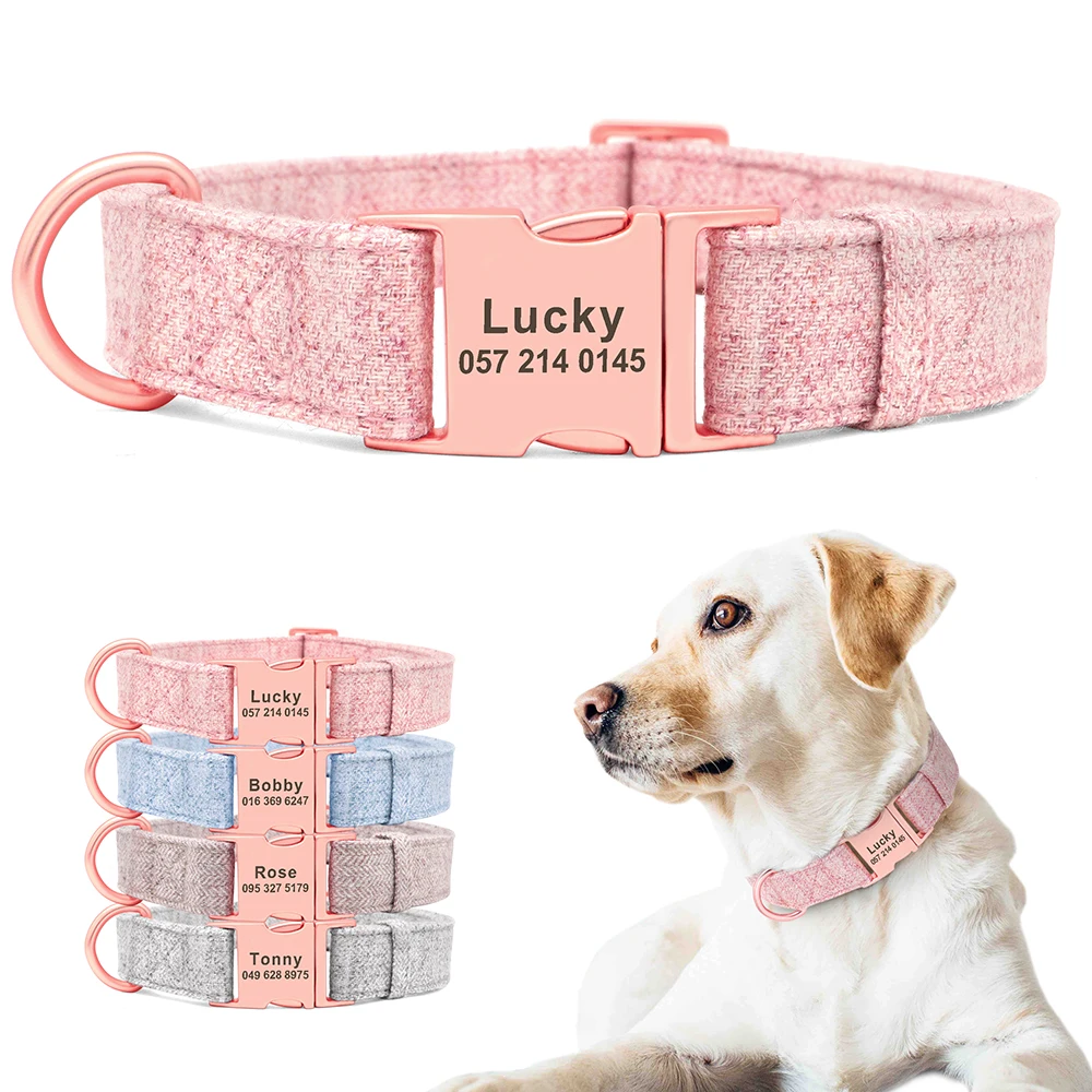Collare per cuccioli di cane collare per cani in Nylon personalizzato