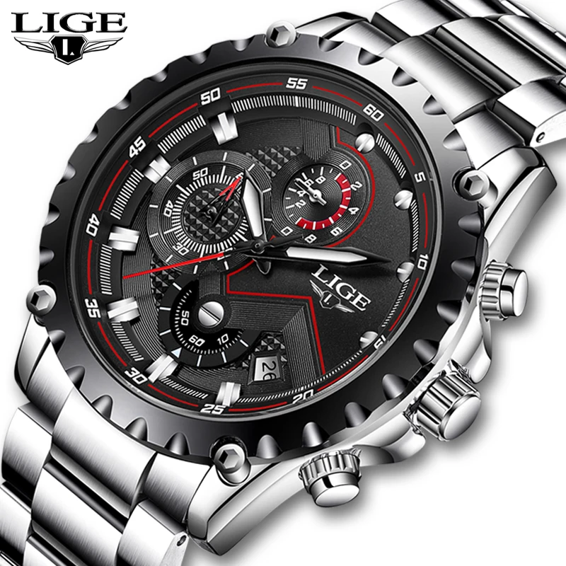 Cheap Watches Men Military-Clock Men's Fashion LIGE Masculino Sport Waterproof Relogio Brand 3BjWRqWkJ
