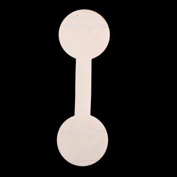 

1 Set Jewelry Display Paper Price Tags Blank Paper Business Card Message Card