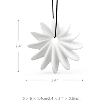 

New 3D Printed Jewelry Blooming Flower Elegant Modeling Pendant Jewelry Necklace Accessories