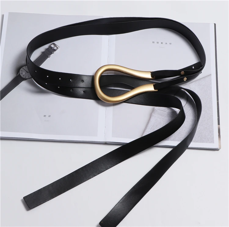 2020 marca de luxo designer mulheres ampla cinto de cintura couro preto moda fivela ouro cintos para jeans vestido cinturones para mujer