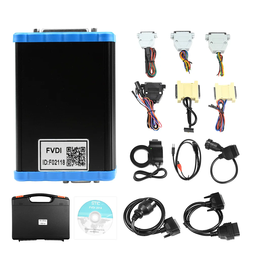 Горячие FVDI все функции VVDI2 V2016 V2015 V2014 FVDI J2534 без ограничений Fvdi abrites commander обновление онлайн VVDI - Цвет: FVDI 2014