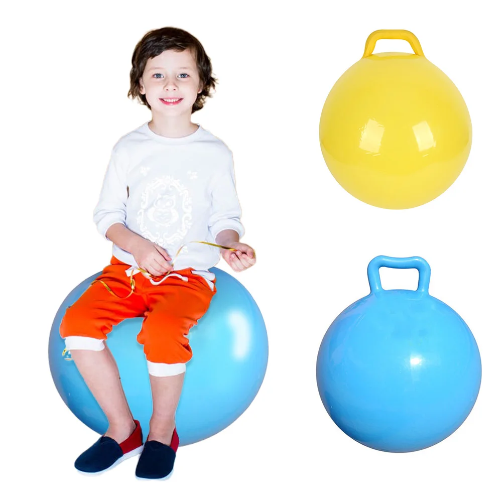 jumping ball with handle