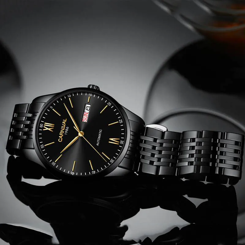 Часы наручные Seiko мужские механические брендовые Роскошные водонепроницаемые