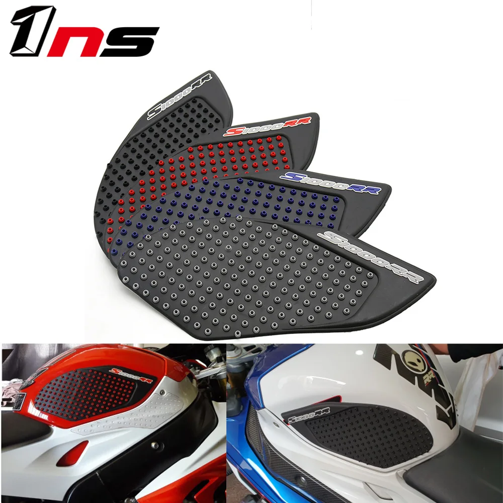 

Motorcycle Protector Anti slip Tank Pad Sticker Gas Knee Grip Traction Side 3M Decal For BMW S1000RR S1000 RR 2009- 2016