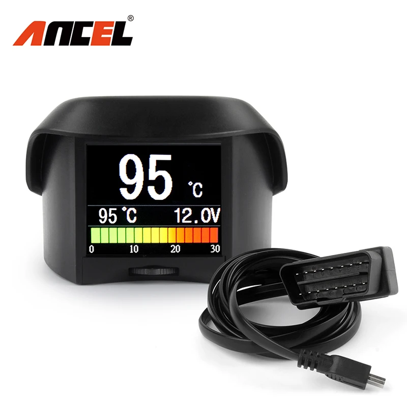 Автомобильный бортовой компьютер ANCEL A202 Obd 2 сканер OBD2 датчик расхода топлива воды