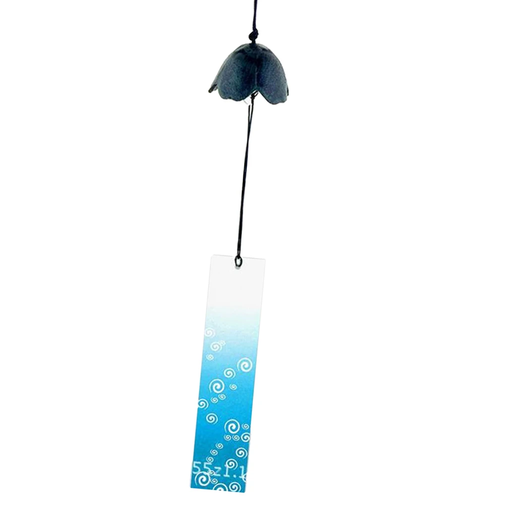 Japanese Wind Chimes Breeze Bells Handmade Glass Furin Birthday Valentine's Day Wedding Prom Gift Home Kitchen Spa Garden Window Decors (Cats in Love