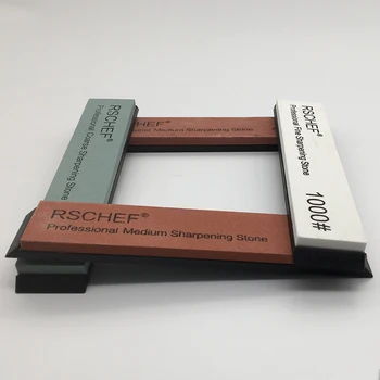 

knife sharpener professional Sharpening stone kitchen tool fixed angle sharpener system tool white corundum whetstone