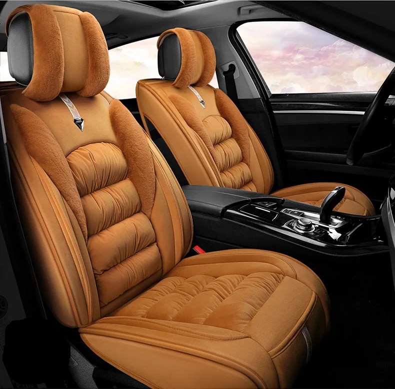 

Autocovers Car Seat Covers For Sudan SUV Durable Leather Adjuatable Five Seats Cushion Mats ForRENAULT-DUSTER SANDERO KAPTUR