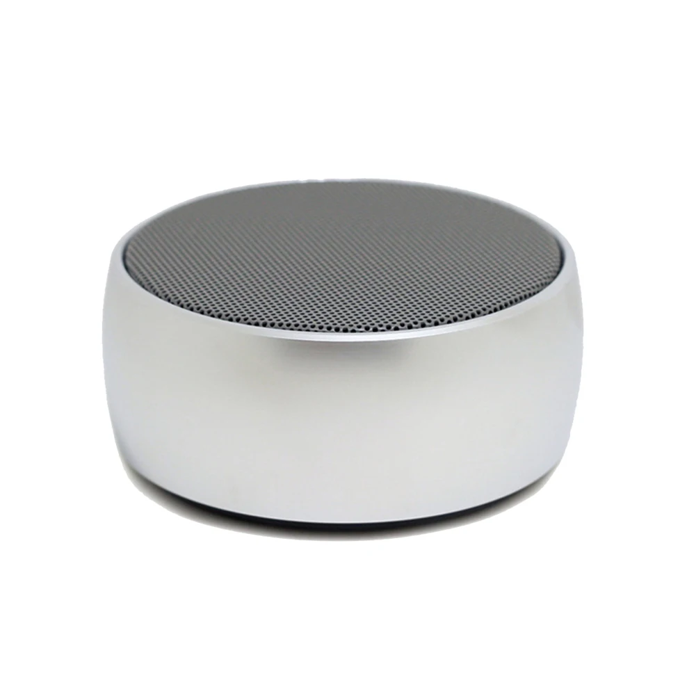 Металлический супер бас громкий динамик s беспроводной Bluetooth 3,1+ EDR динамик для мобильного телефона планшета аудио усилитель - Цвет: silver gray