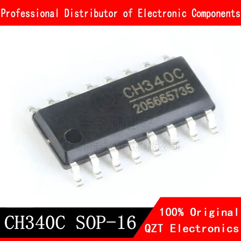

10pcs/lot CH340C CH340 340C SOP-16 new original In Stock