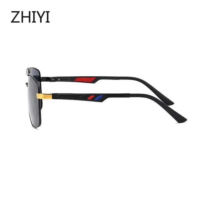 ZHIYI брендовые поляризационные фотохромные солнцезащитные очки HD мужские для