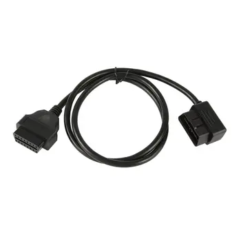 

Portable 100CM OBD II OBD2 16 Pin Male to Female Extension Cable Diagnostic Extender Cord Stable Performance