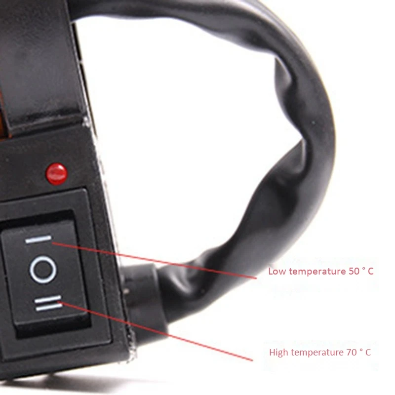 12V мотоцикл 7/8 дюймов руль Подогрев Hot ручка ATV Скутер