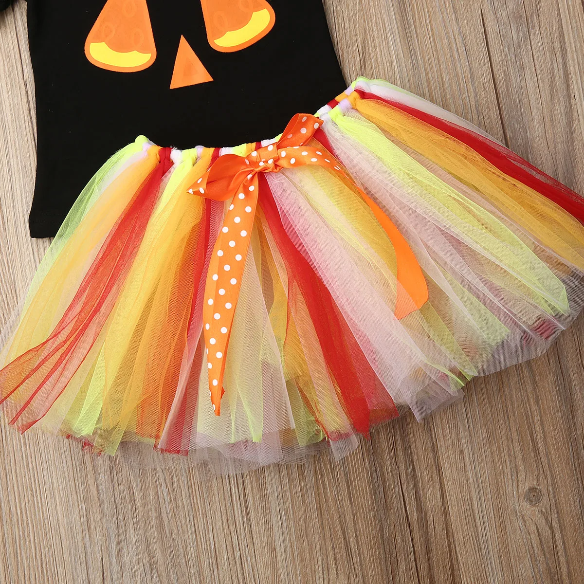 New Halloween Toddler Baby Girl Boy Costume Kid Top My 1st Christmas Romper Mesh Dress Skirt Party Clothes Outfit