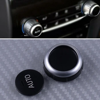 

Inner Control Button Knob Parts Accessories Interior Black+Silver 61319393931