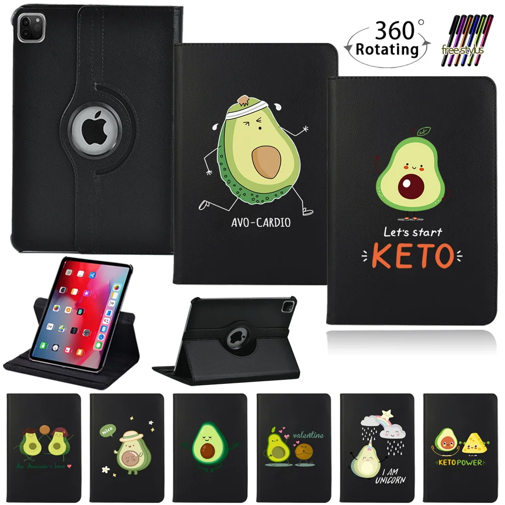 

Smart Tablet Case for IPad Air 4 10.9" New Funda 360 Rotating Case for IPad Air 3 10.5"/Air 2/1 9.7" Protective Shell Auto Wake