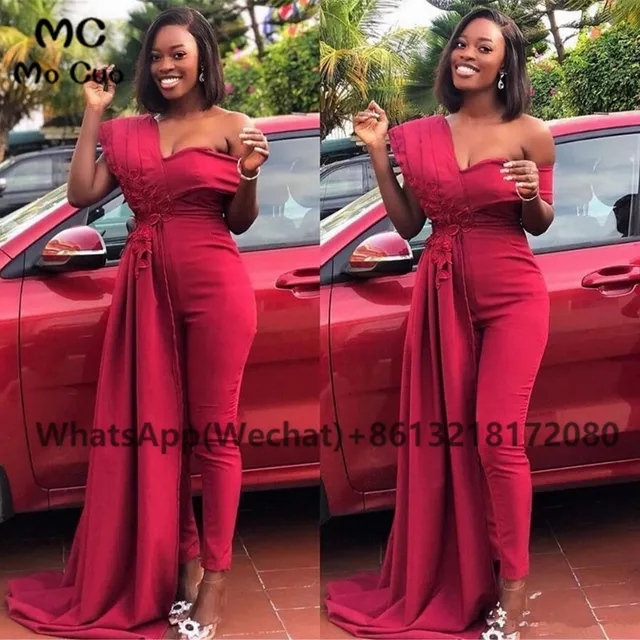 Jumpsuit 2021 African Plus Size Prom Dresses Long Evening Party Dress Pant  Suit Lace Arabic Women's Prom Dress Customized - Prom Dresses - AliExpress