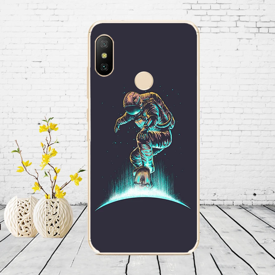 Силиконовый чехол для Xiaomi mi A2 LITE, чехол с полной защитой, мягкая задняя крышка из ТПУ, чехол для телефона s для Xio mi A2 LITE, бампер - Цвет: F34