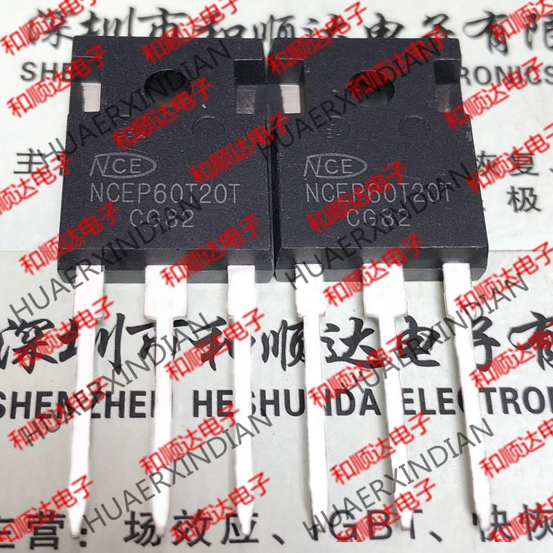 5 шт., новые оригинальные кнопки NCEP60T20T-247 60V 200A