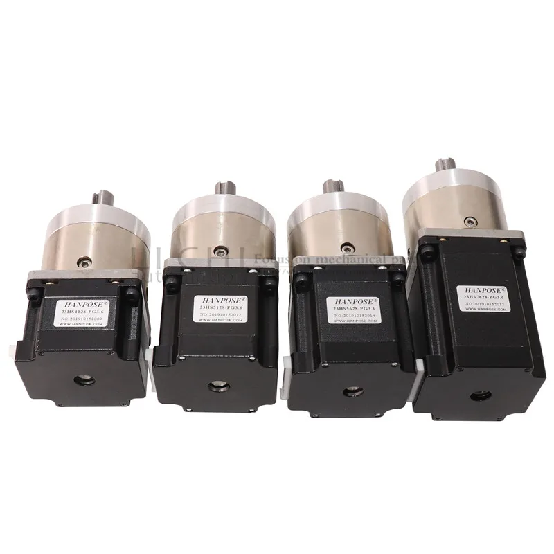 Nema23 23HS4128 5128 5628 7628 1.8A шаговый двигатель 3,6-1 4-1 15-1 экструдер Шестерни шаговые двигатели соотношение планетарный для 3D-принтеры
