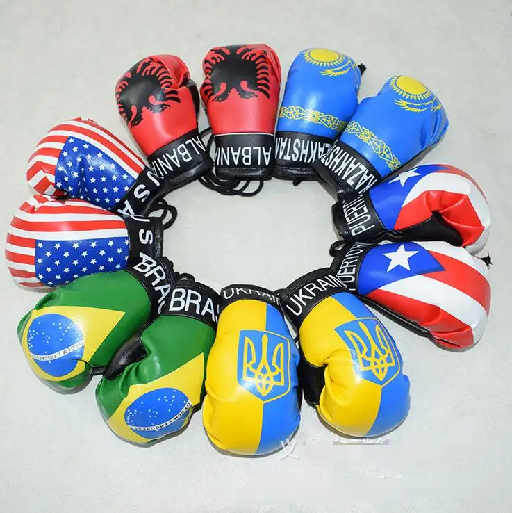 자동차 미러 키체인 장갑 펜던트 복싱 랍스터 걸쇠 남녀공용, 자동차 키체인 선물 