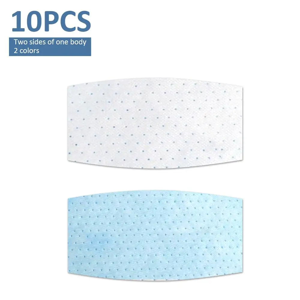 

10pcs Disposable Mask Gasket Filter Cotton Core Replaceable Square / Round Optional