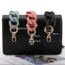 Acrylic Chain Resin Bag Chain Fish Bone Chain Handmade Shoulder Bag Bag Crossbody Bag Chain Accessories Replacement