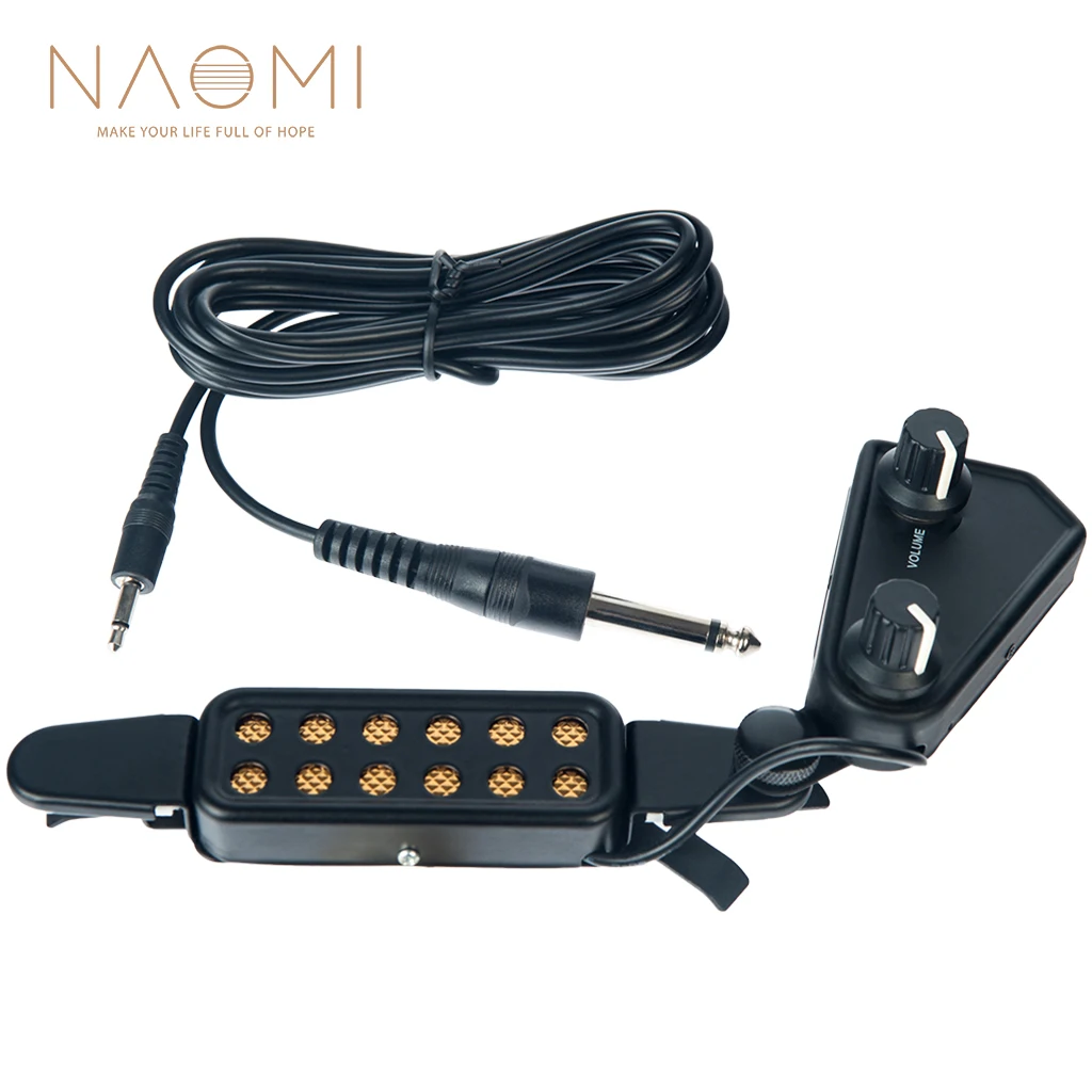 JD-2 NAOMI гитара pick up LC-5 5 полос эквалайзер Акустическая гитара предусилитель Эквалайзер Тюнер Пьезо керамический пикап - Цвет: JD-2