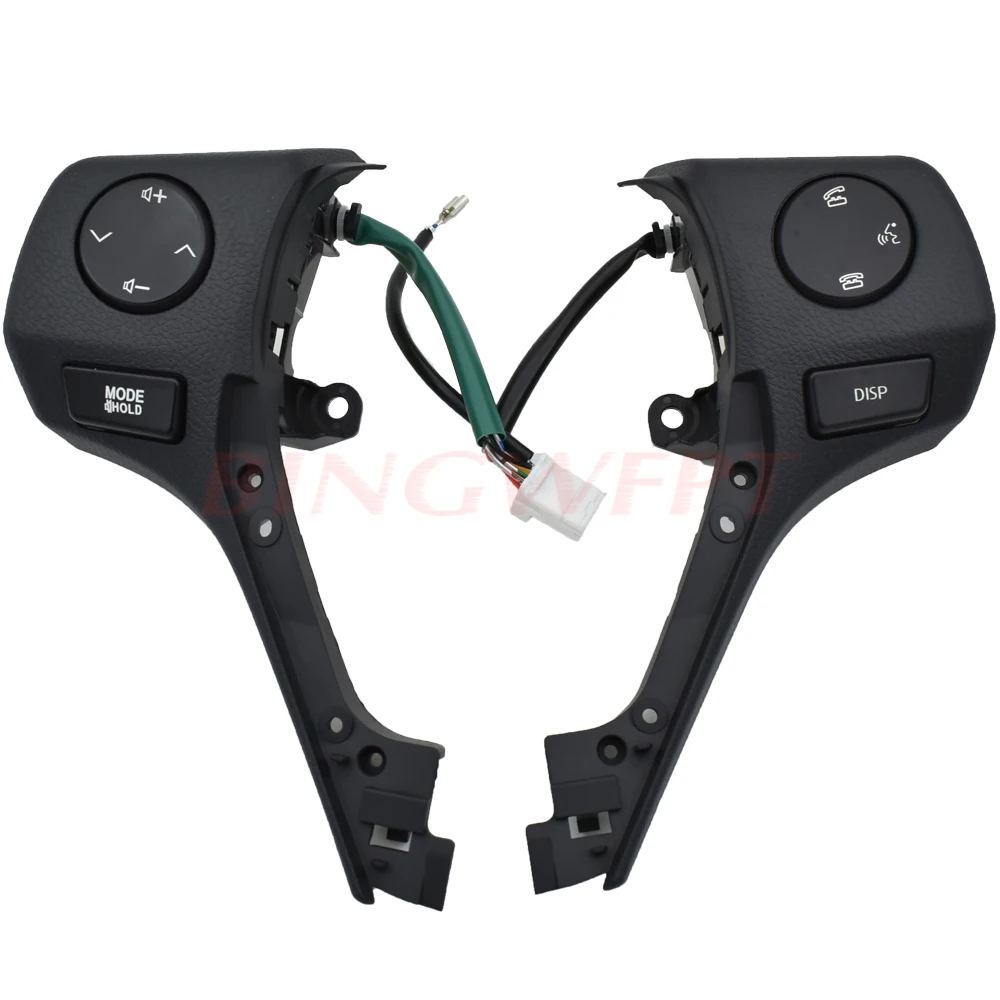 84250-02560 кнопки Bluetooth телефон рулевое колесо аудио кнопка управления для TOYOTA Corolla RAV4 автомобильный стиль