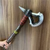 1:1 Cosplay Primitive Tribe Axe Pirate Axe Prop Weapon Role Playing Game Movie Cos Totem Axe PU Weapon Model Toy Prop 47cm 1