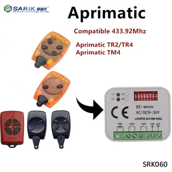 

Aprimatic Multi frequency 280-868mhz auto scan frequency Universal Garage door remote control receiver