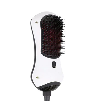 

Infrared Hair Comb Portable Hot Air Comb Combo Straight Two Straight Hair Comb Hot Air Comb Eu Plug