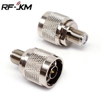

2PCS N Male to F type Female RF Coaxial Adapter Connector