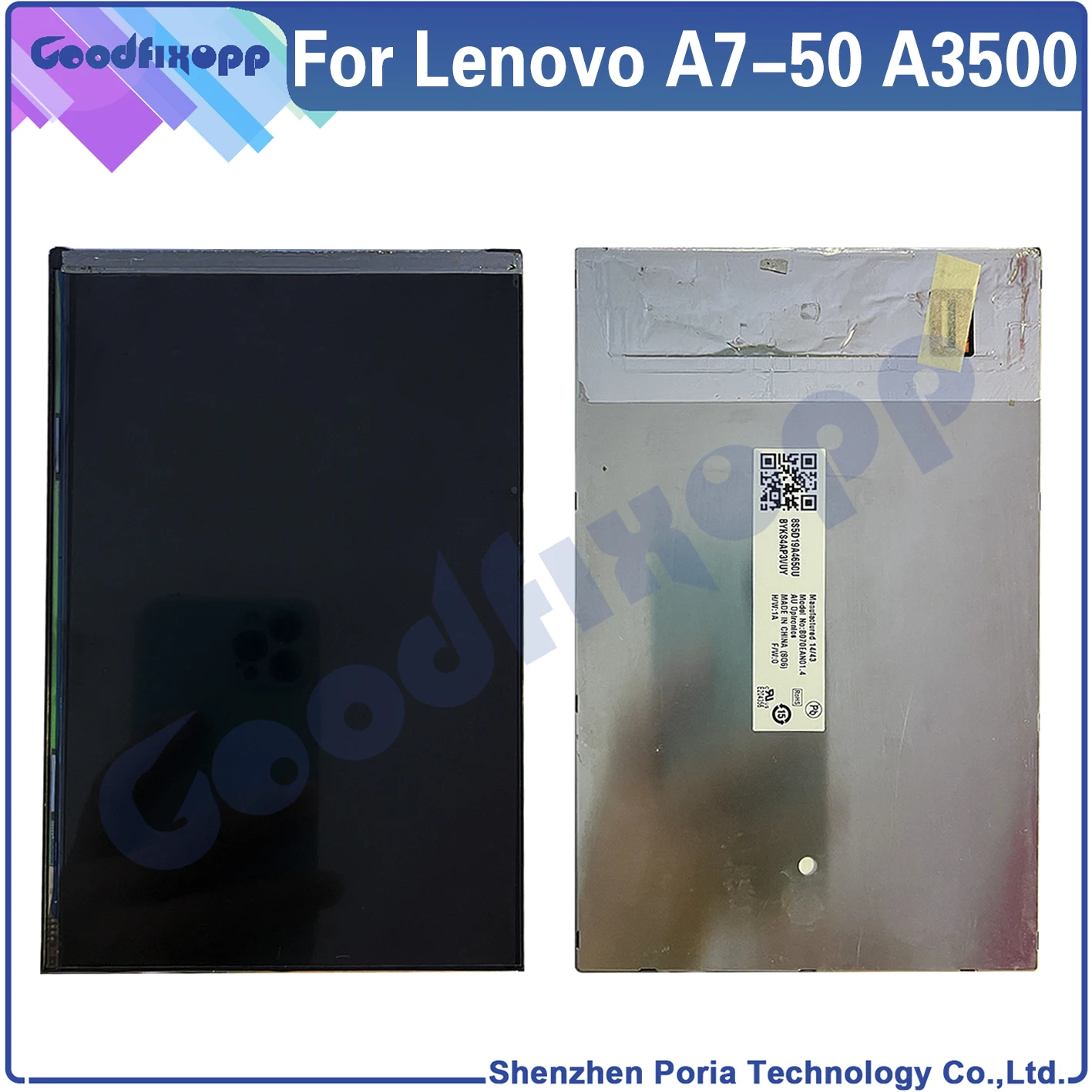 

Новый 7-дюймовый 100% протестированный ЖК-дисплей AAA для Lenovo Tab A7 A7-50 A3500, дигитайзер в сборе, дисплей VAK67 T19 0,2, замена