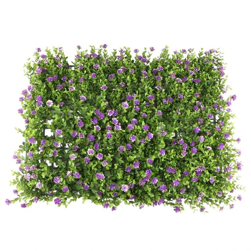 

60x40cm Artificial Meadow Artificial Grass Wall Panel for Wedding or Home Decorations - 4 #
