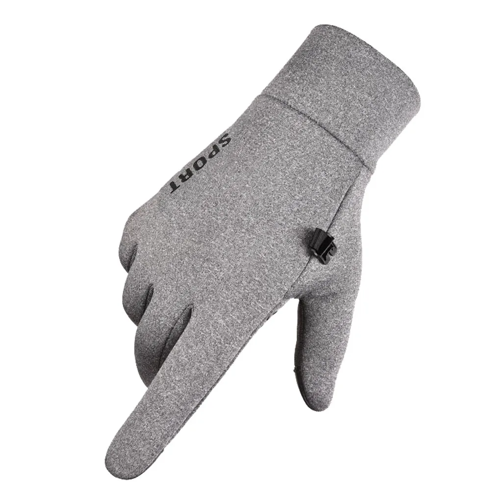 Мужская зимняя теплая перчатки водонепроницаемые перчатки Зимние перчатки сенсорный экран для езды на велосипеде# NN929