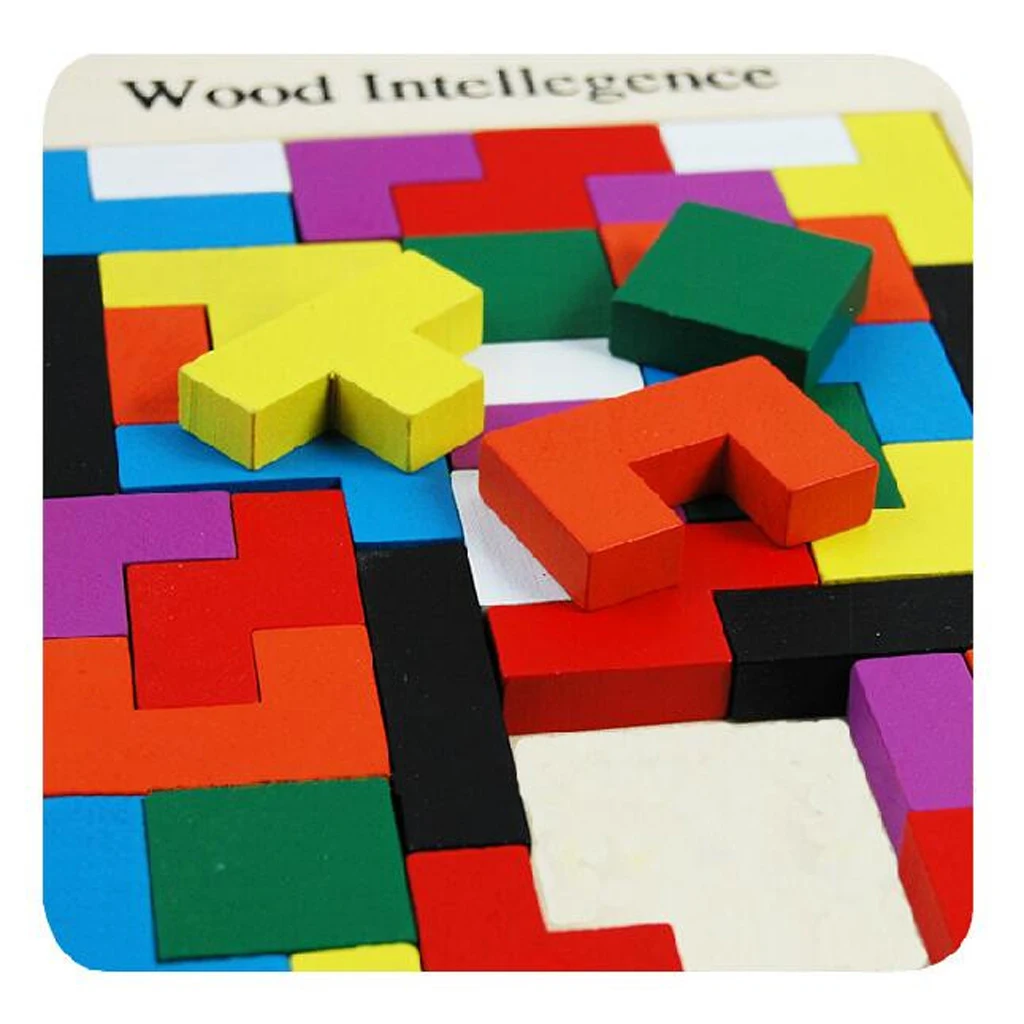 Montessori Wooden Toys Brain Teaser Puzzle Wood Intellegence Toy Kids Children Birthday Gift