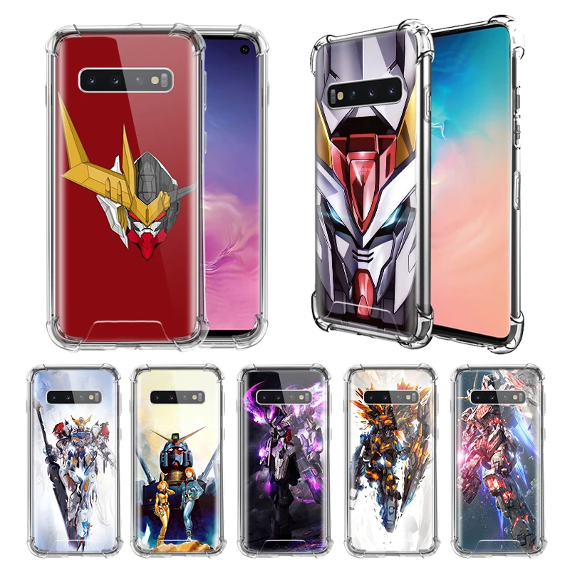 Чехол с Аниме Gundam для Samsung Galaxy S10e S20 S10 5G S9 S8 Plus Note 10 20 Lite 9 8 подушка безопасности анти