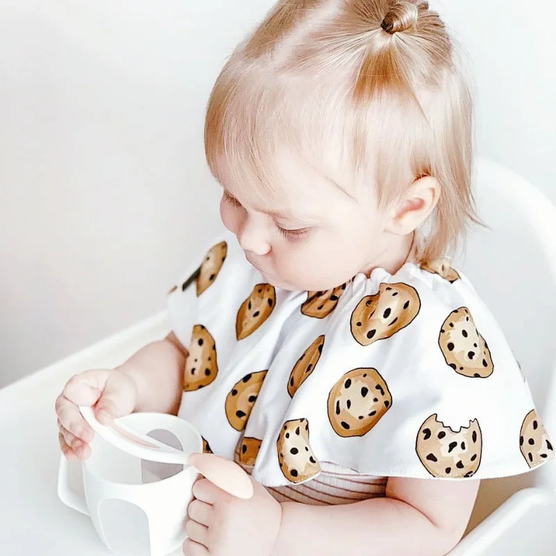 

Baby Cotton Bibs Newborn Burp Cloth Teething Feeding Bibs Cartoon Saliva Towel Baby Eating Accessory Bandana Bibs Baby Stuff